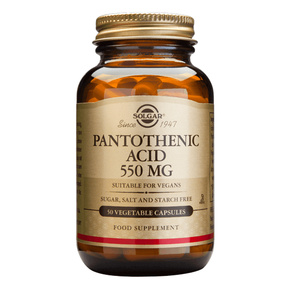 Solgar Pantothenic Acid 550mg