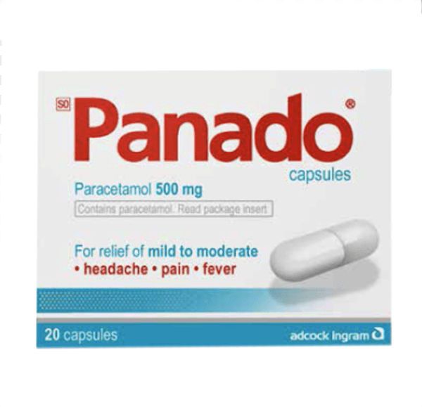 Panado Paracetamol Capsules 20s