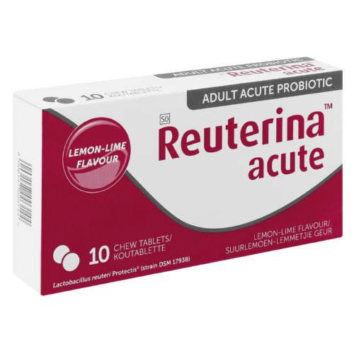Reuterina Acute 10 chewable tablets