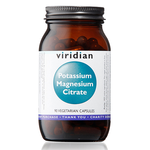 Viridian Potassium Magnesium Citrate 90 capsules