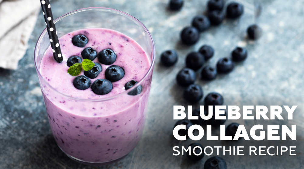 Blueberry Collagen Smoothie
